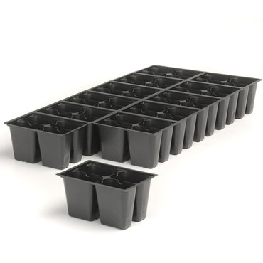 Landmark 1204 Standard Deep Insert Black 100 Per Case 32 Cases Per Pallet