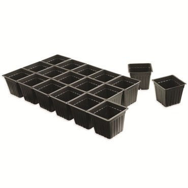 T. O. Plastics 03.50 18 Count Sheet Of Pots 100 Per Case 40 Case Per Pallet 730645C