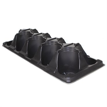 DLN CTXG42510 COEX PP TRAY-10 BLK 50/CS 30CS/PL