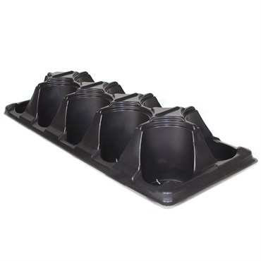 DLN CTXG42510 COEX PP TRAY-10 BLK BULK 2000/PL