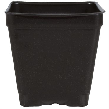 DILLEN DSQVP4PF/D 04.00 SQUARE PF PRESS FIT POT DEEP BLACK  450 PER CASE 54 CASES PER PALLET