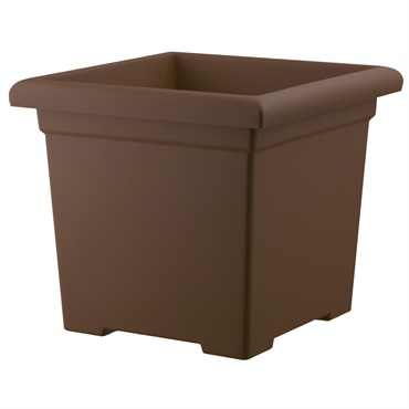 HC 15.5" Accent Square Planter Chocolate Akro Mils