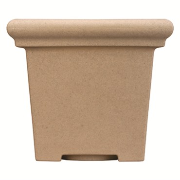 HC 20" Terrazzo Round Planter w/ Heavy Rim Sandstone Akro Mils