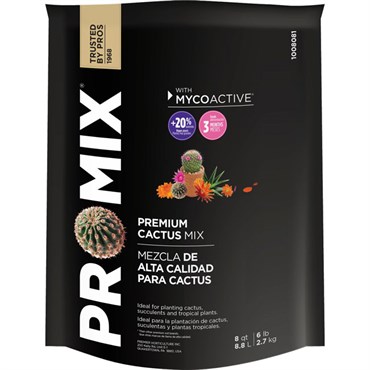 Premier Pro-Mix Ultimate Organic Cactus Mix 8qt (6/CS, 216/PL)
