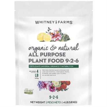 Whitney Farms 4# All Purpose Plant Food