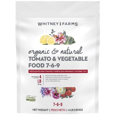 Whitney Farms 4# Tomato & Vegetable Food