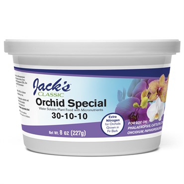 Jacks Classic 8oz Orchid Special 30-10-10 Fertilizer