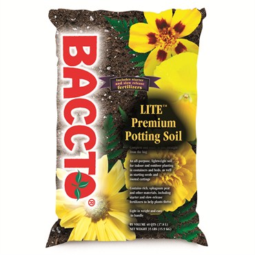 Mi Peat 40qt BACCTO Lite Premium Potting Soil 65/PL