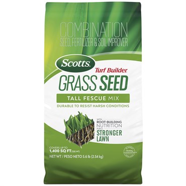 Scotts 5.6# Turf Builder Tall Fescue Grass Seed