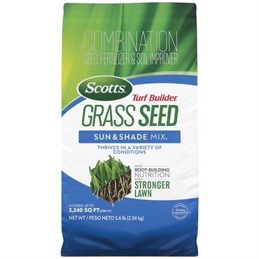 Scotts 5.6# Turf Builder Sun & Shade Grass Seed