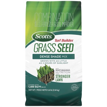 Scotts 5.6# Turf Builder Dense Shade Grass Seed