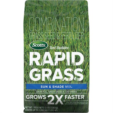 Scotts 2.4# Turf Builder Rapid Grass Sun & Shade