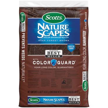 Nature Scapes 1.5cf Mulch Deep Forest Brown