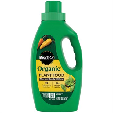 Miracle-Gro 32oz Organic Indoor Liquid Plant Food
