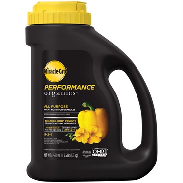 Miracle Gro 2.5# Perf Org All Purpose Granule