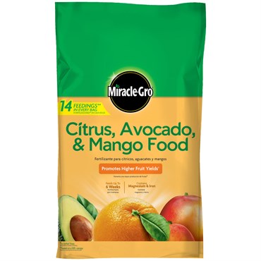 Miracle Gro 20# S'NF Citrus, Avocado, Mango
