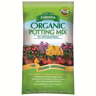 Espoma 1cf Organic Potting Mix — Single Unit