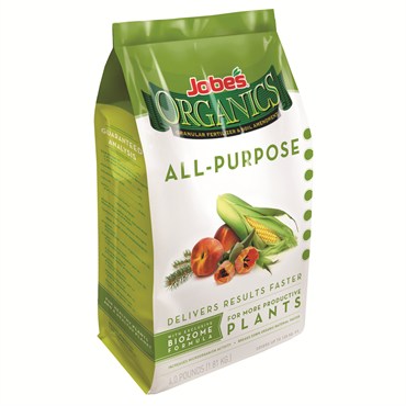 Jobes 4# Organic All Purpose Fertilizer