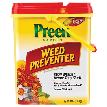 Preen 16# 2560SF Garden Weed Preventer Drum T — Single Unit