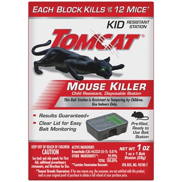 Tomcat Tier3 Disp Mouse Bait Stat 1pk