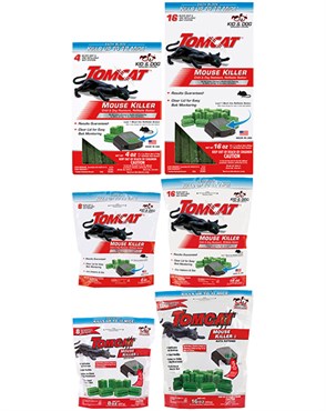Tomcat Tier 1 Mouse Station w/ 4-1oz Bait