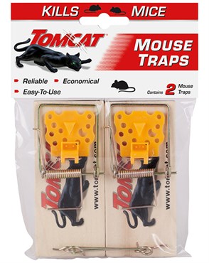 Tomcat Wooden Mouse Trap 2pk