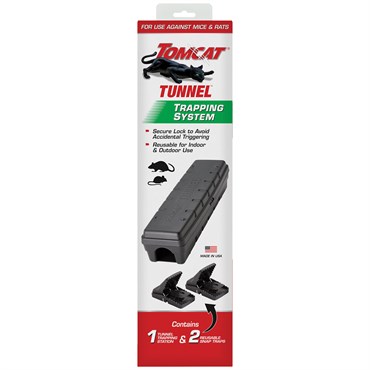 Tomcat Rodent Tunnel Trapping System