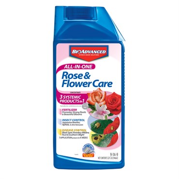 BioAdvanced 32oz All-In-One Rose & Flower Care Concentrate (Keywords: Bayer )