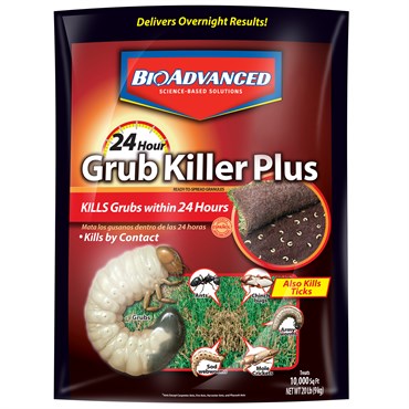 BioAdvanced 20# 24 Hour Grub Control Granules (Keywords: Bayer Dylox )
