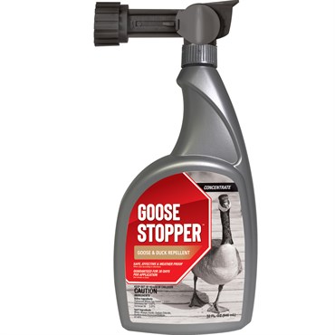 Goose Stopper 32oz Repellent Hose End Liquid Concentrate Ready to Spray