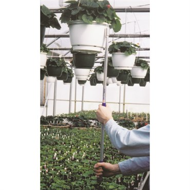 Dramm Hanging Basket Remover 36" Rod 10" Ring