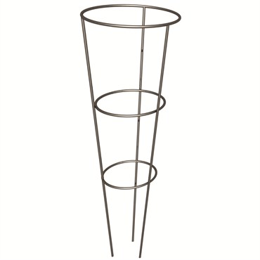 Panacea 42" 3 Leg 3 Ring Galvanized Tomato Cage