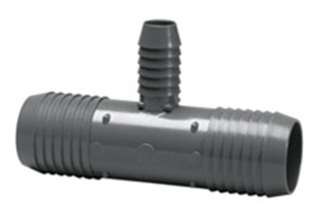 LAS 1INX3/4IN PVC INSERT REDUCING TEE  1401-131