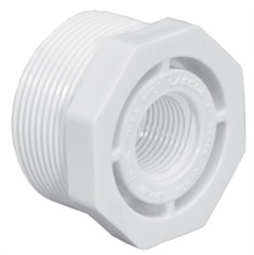 LAS 1-1/2INX1IN PVC REDUCING BUSHING FPT/MPT