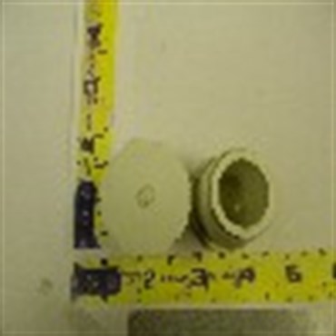 LAS 1IN PVC THREADED PLUG MPT 450-010 50/BX