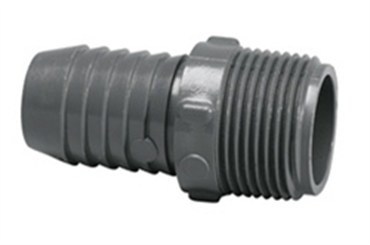 LAS 2IN PVC MALE INSERT ADAPTER 10/BX 1436-020