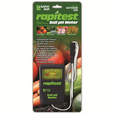 ph meter soil rapitest luster leaf 1840 test easy tester use plants shoo wasp hornet killer fly learning testing pricing