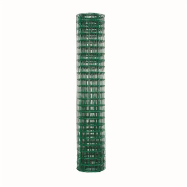 Origin Point 48"x50' Green Vinyl Fence 3"x2" Opening 16GA