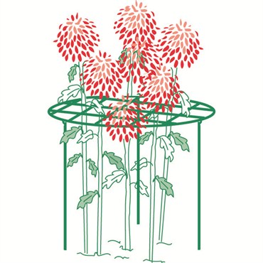 Bosmere Flower Support 22" Grid / 36" Legs