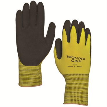 Wonder Grip Glove Ext Grip Large Spring Green