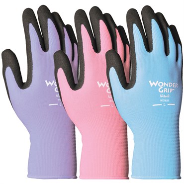 Wonder Grip Nearly Naked Glove Assorted Colors X-Small