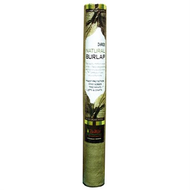 Dewitt Blk 3'x375' 7oz Red Line Natural Burlap