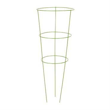 Panacea 42" Green Tomato Cage 3 Leg 3 Ring
