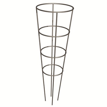 Panacea 54" Tomato Cage 4 Leg 4 Ring Galvanized