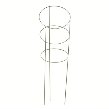 Panacea 54" Green Tomato Cage 4 Leg 4 Ring