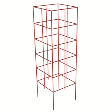 Panacea 47" 4 Panel Heavy Duty Red Tomato Tower