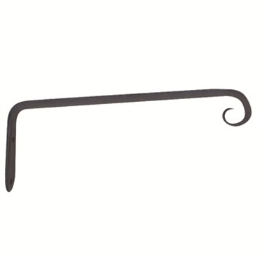 Panacea 10" Forged Hook Straight Black