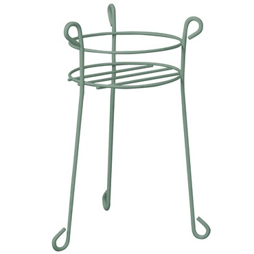 Panacea 21" Rect Plant Stand Green