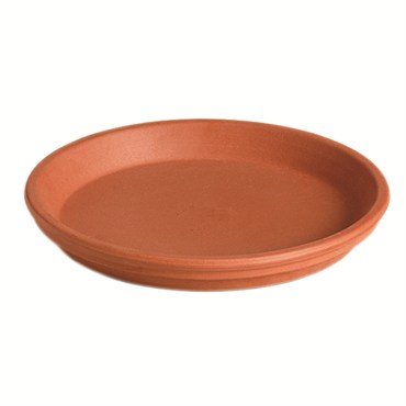 Deroma 8.3" Saucer Terra Cotta Clay Case Pack
