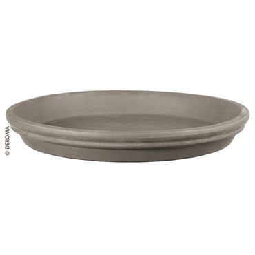 Deroma 4.3" Saucer Grafite Clay Case Pack
